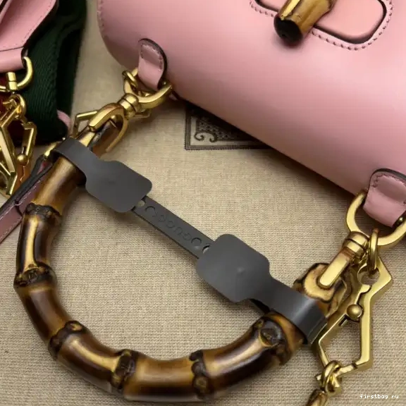 Firstbag ru with top handle Gucci Small bag Bamboo 0520